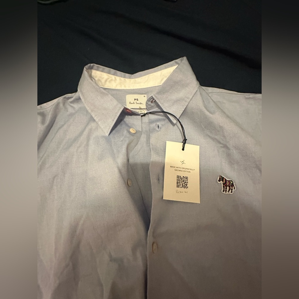 Paul Smith Blue Men's Shirt size M